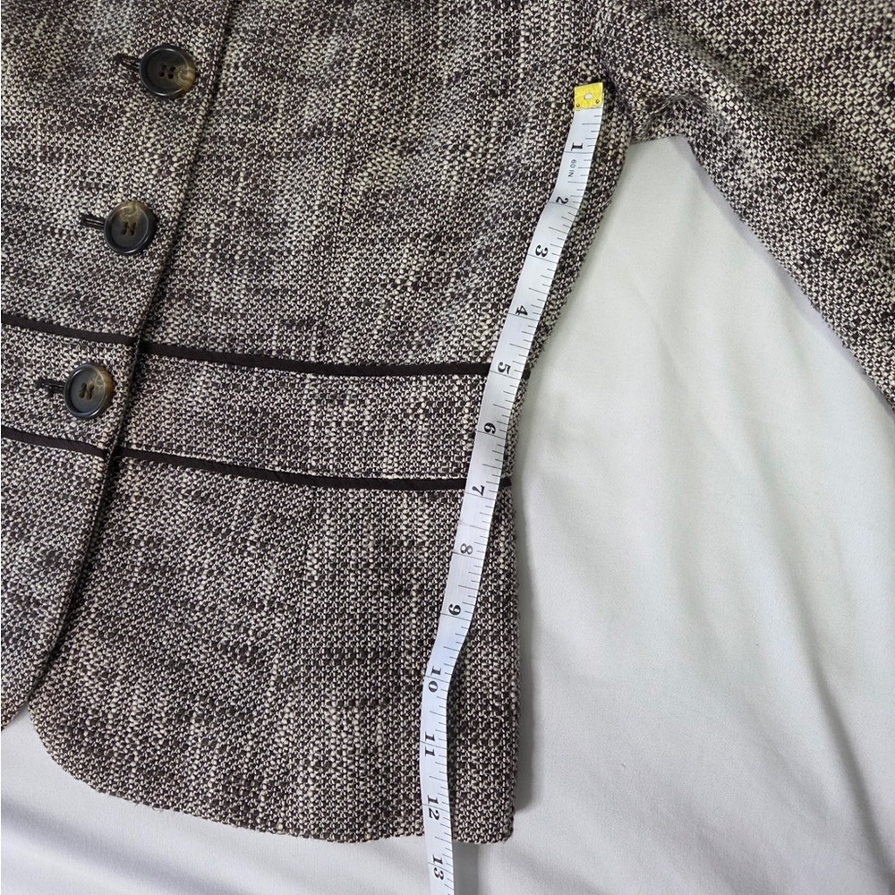 ANN TAYLOR LOFT
Brown and Cream Tweed Skirt Set - Picture 13 of 14